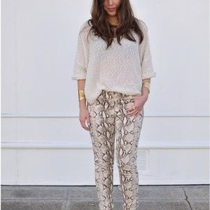 H&M Python-print Pants
